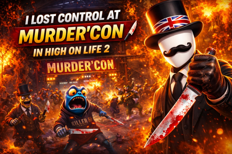 I LOST CONTROL AT MURDER’CON IN HIGH ON LIFE 2 🔪 [4K 120FPS]
