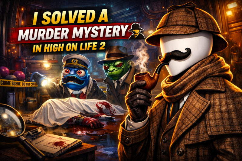 I SOLVED A MURDER MYSTERY IN HIGH ON LIFE 2 🕵️‍♂️ [4K 120FPS]