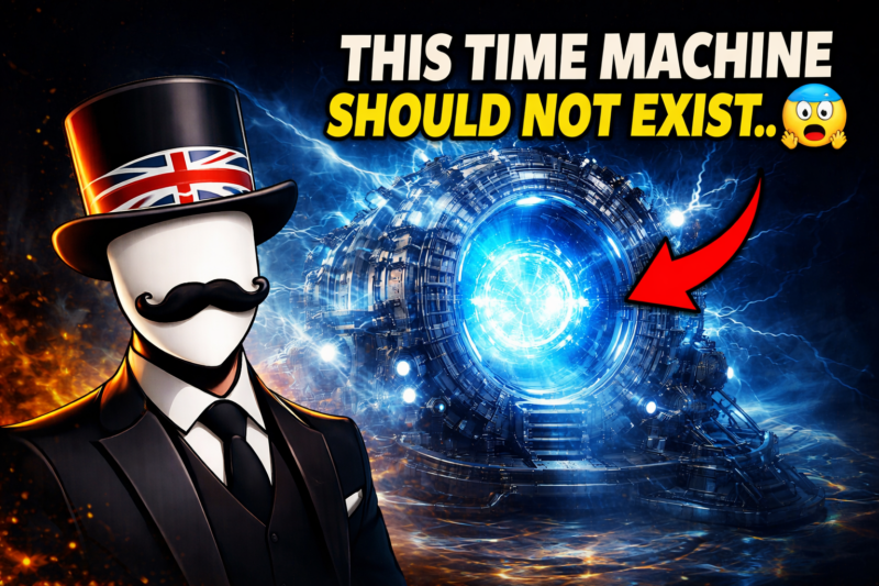 THIS TIME MACHINE SHOULD NOT EXIST… 😨 [4K 120FPS]