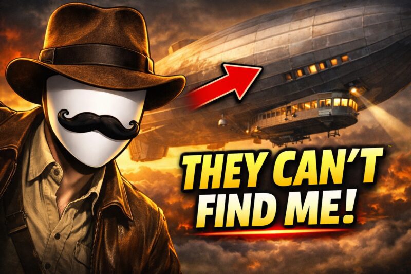 I STOWAWAYED ON AN ENEMY AIRSHIP IN INDIANA JONES 🤫 [4K 120FPS]