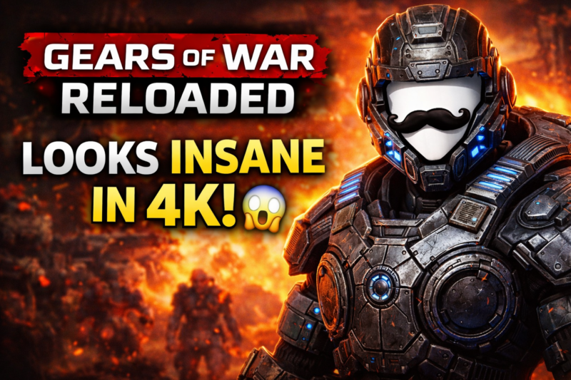 GEARS OF WAR RELOADED LOOKS INSANE IN 4K! 😱 [4K 120FPS]