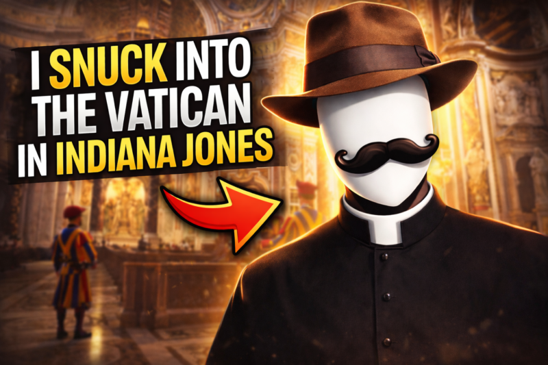 I SNUCK INTO THE VATICAN IN INDIANA JONES 💀 [4K 120FPS]