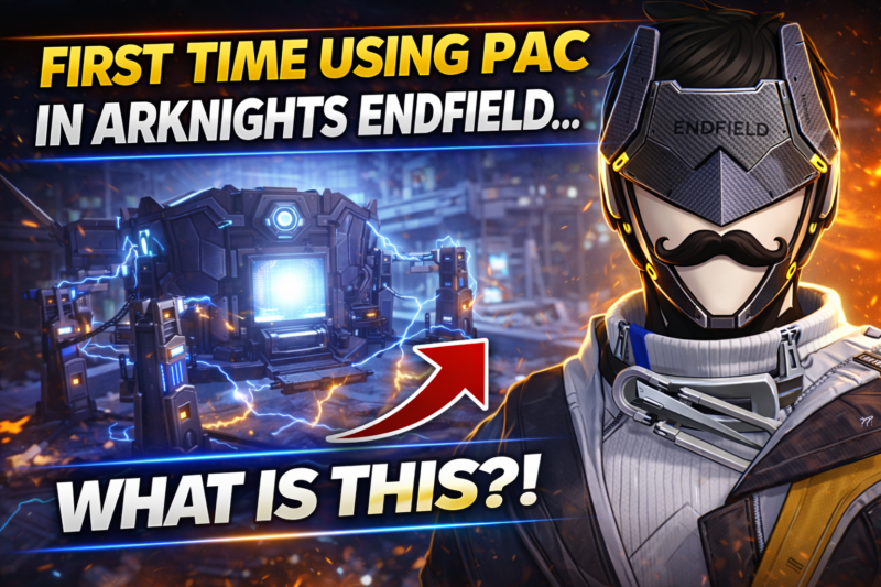 FIRST TIME USING PAC IN ARKNIGHTS ENDFIELD… WHAT IS THIS?! ⚡ [4K 120FPS]