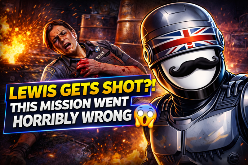 LEWIS GETS SHOT?! THIS MISSION WENT HORRIBLY WRONG 😱 [4K 120FPS]