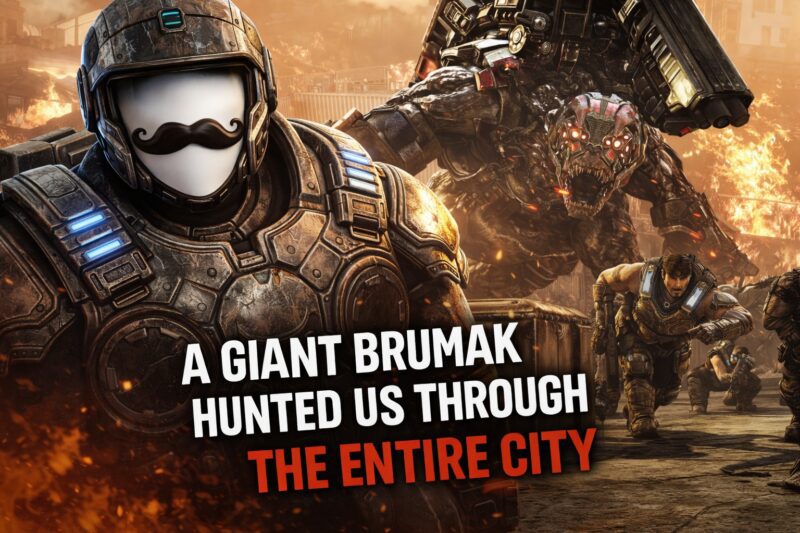 A GIANT BRUMAK HUNTED US THROUGH THE ENTIRE CITY 😱 [4K 120FPS]