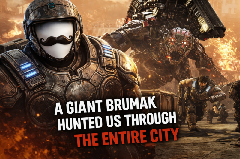 A GIANT BRUMAK HUNTED US THROUGH THE ENTIRE CITY 😱 [4K 120FPS]