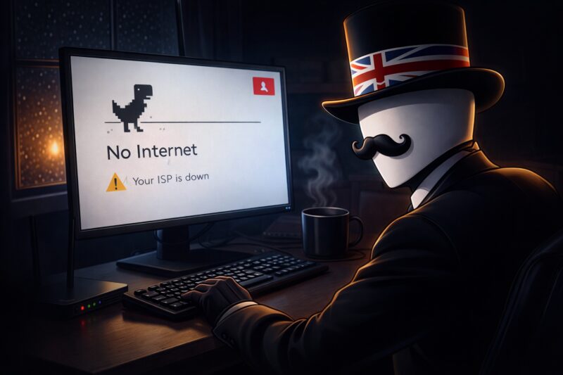 NO VIDEO TODAY – INTERNET OUTAGE