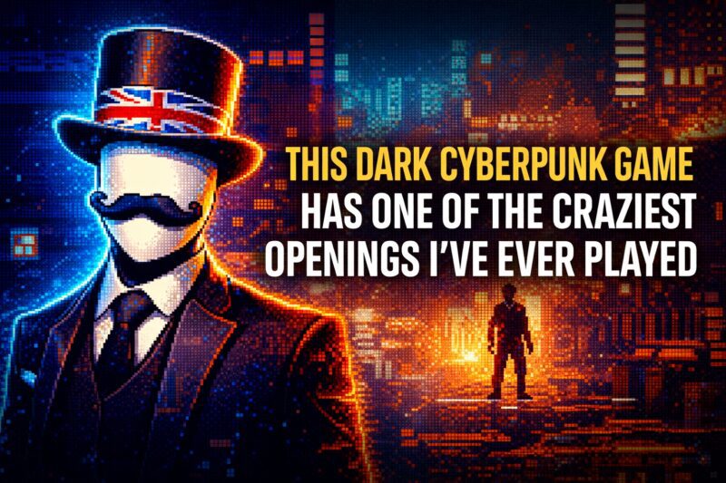 THIS DARK CYBERPUNK GAME HAS ONE OF THE CRAZIEST OPENINGS I’VE EVER PLAYED 😱 [4K 120FPS]