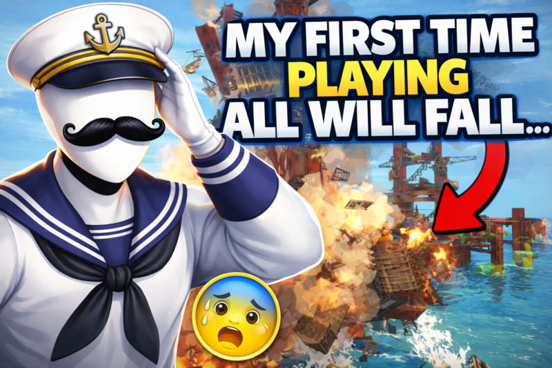 MY FIRST TIME PLAYING ALL WILL FALL… I HAD NO IDEA WHAT I WAS DOING 😅 [4K 120FPS]