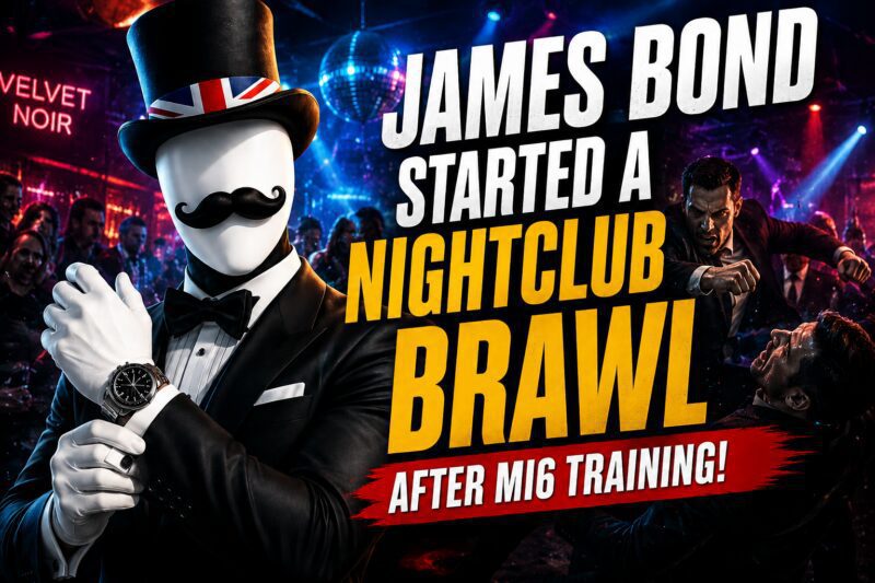 JAMES BOND STARTED A NIGHTCLUB BRAWL AFTER MI6 TRAINING! 😱 [4K 120FPS]