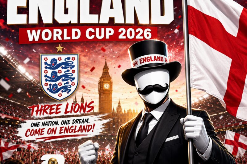 ONE GAME. ONE WORLD. COME ON ENGLAND! 🏆⚽🌍