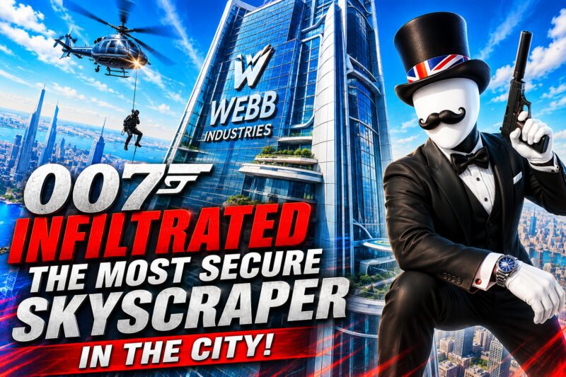 007 INFILTRATED THE MOST SECURE SKYSCRAPER IN THE CITY! 👀 [4K 120FPS]