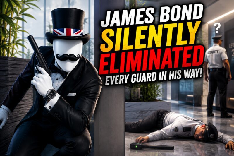 JAMES BOND SILENTLY ELIMINATED EVERY GUARD IN HIS WAY! 😲 [4K 120FPS]