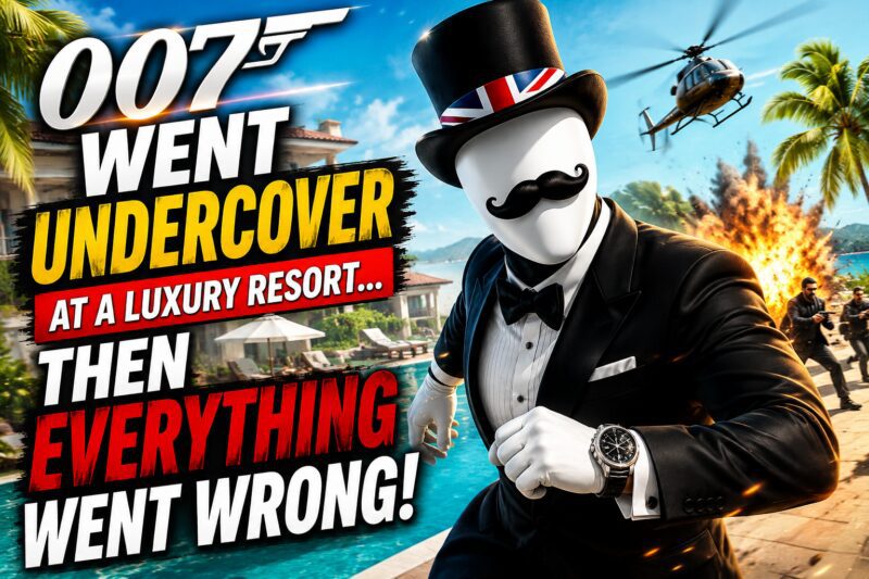 007 WENT UNDERCOVER AT A LUXURY RESORT… THEN EVERYTHING WENT WRONG! 😨 [4K 120FPS]